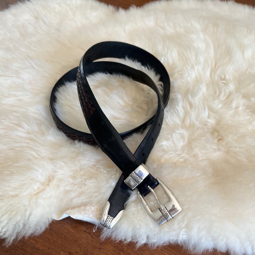 Vintage Onyx by Brighton Western Belt
